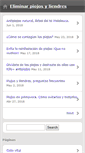 Mobile Screenshot of eliminarpiojos.es